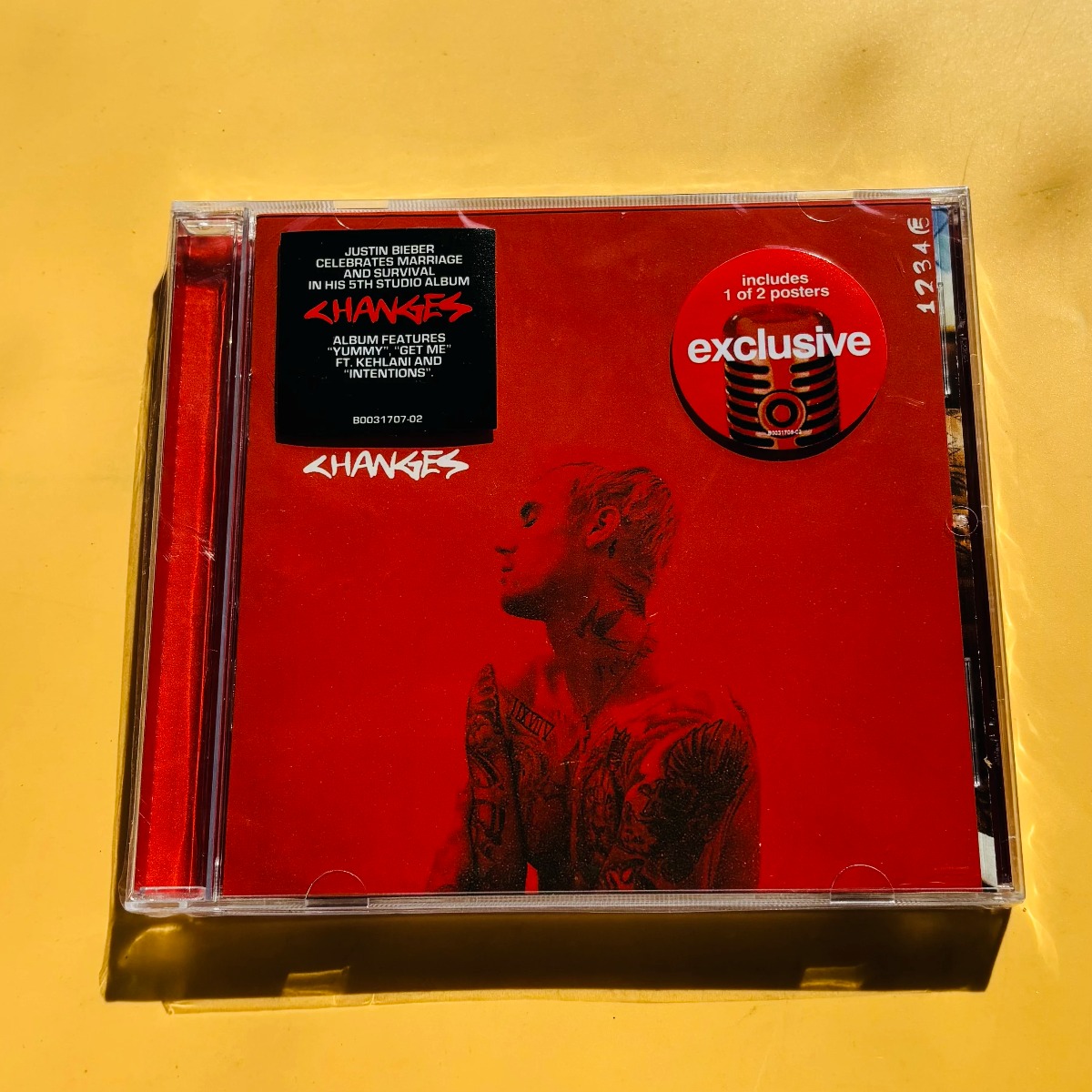 Audio Music Cd - Justin Bieber Changes 5th Studio Album