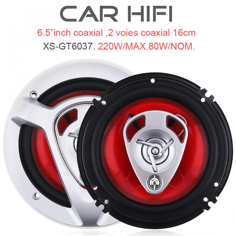 Audio Universal Music - 2pcs 220W 6.5 Inch Car HiFi