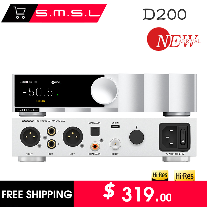Audio Music Grading - SMSL D200 Digital Audio Decoder DAC