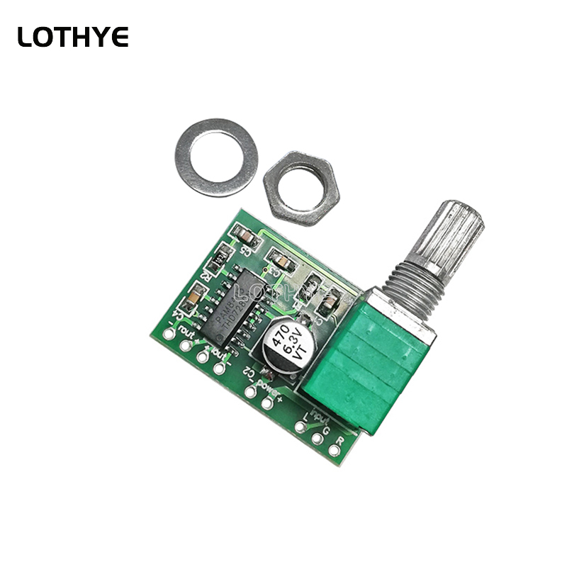 Portable Amplifier Mini - PAM8403 Mini DC 5V 2 Channel