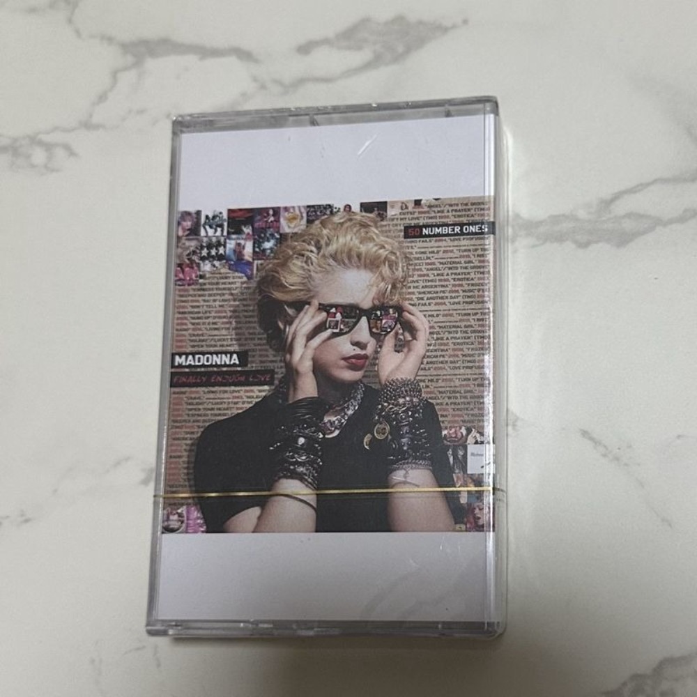Audio Music New Song - Madonna Retro Tape Cassette | Western