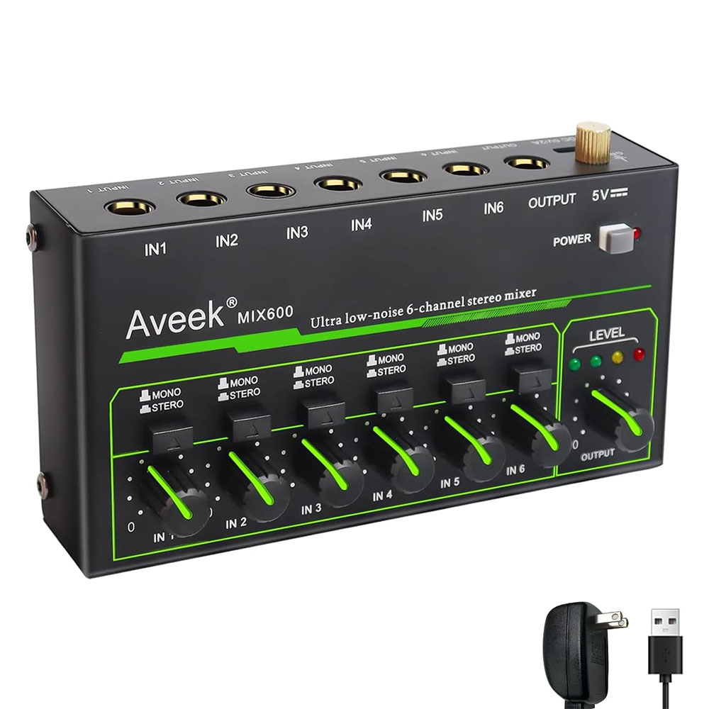 Aveek 10 Channel Mixer - Mini  - Audio Mixer 4 Channel review and price