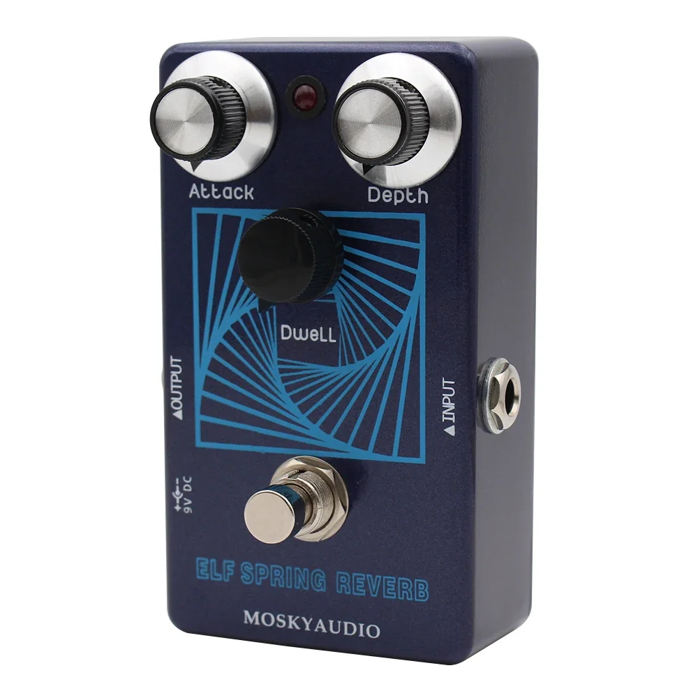 Mosky ELF Spring Reverb Effect - Looper Pedal Guitar review and price
