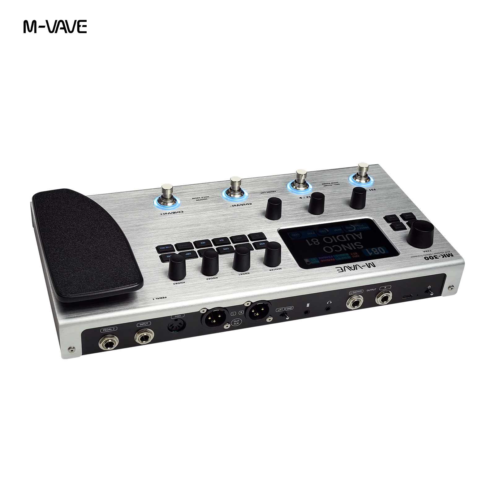 M-VAVE MK-300 Multi-Function G - Looper Pedal Guitar review and price
