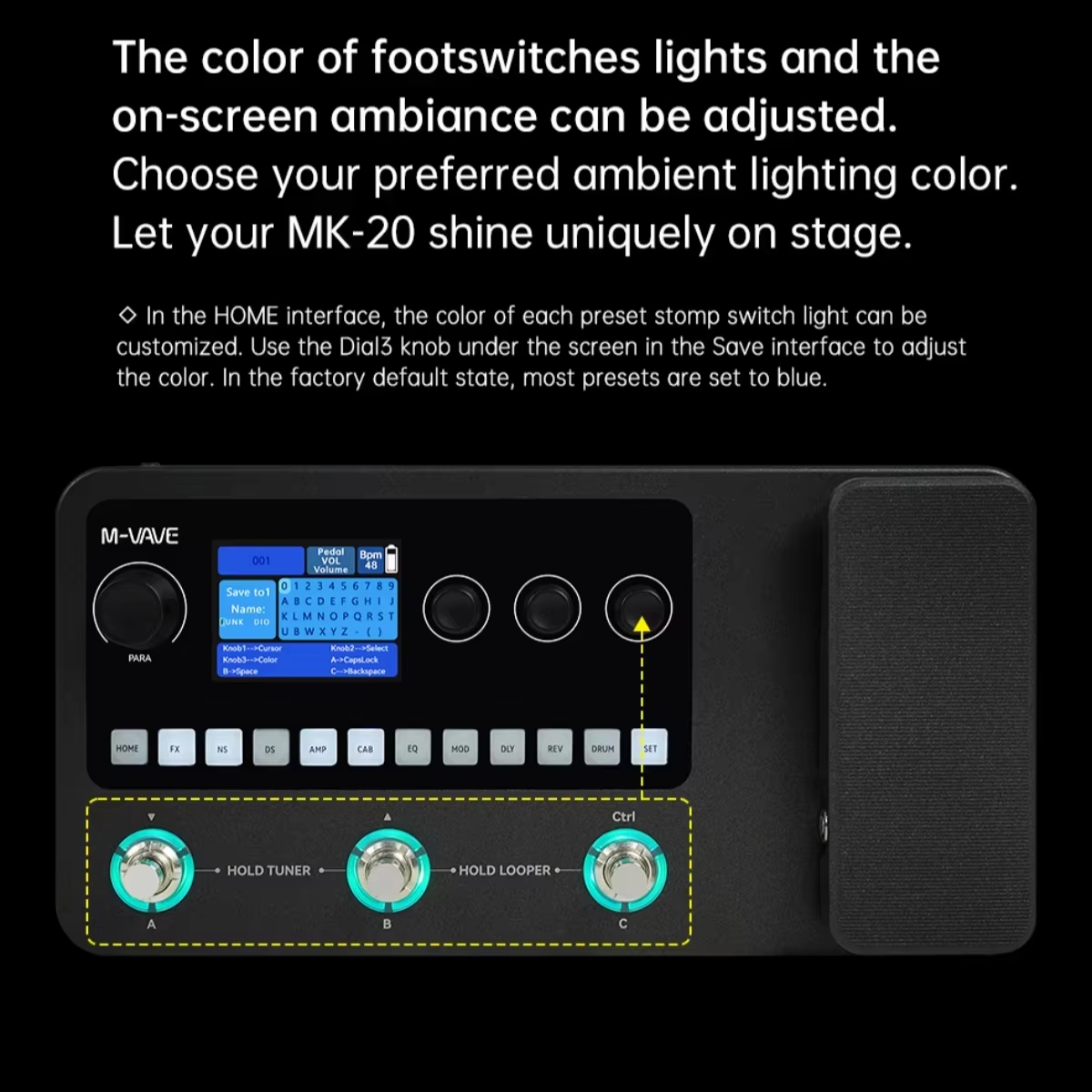 M-VAVE MK-20 Guitar and Bass M - Looper Pedal Guitar review and price