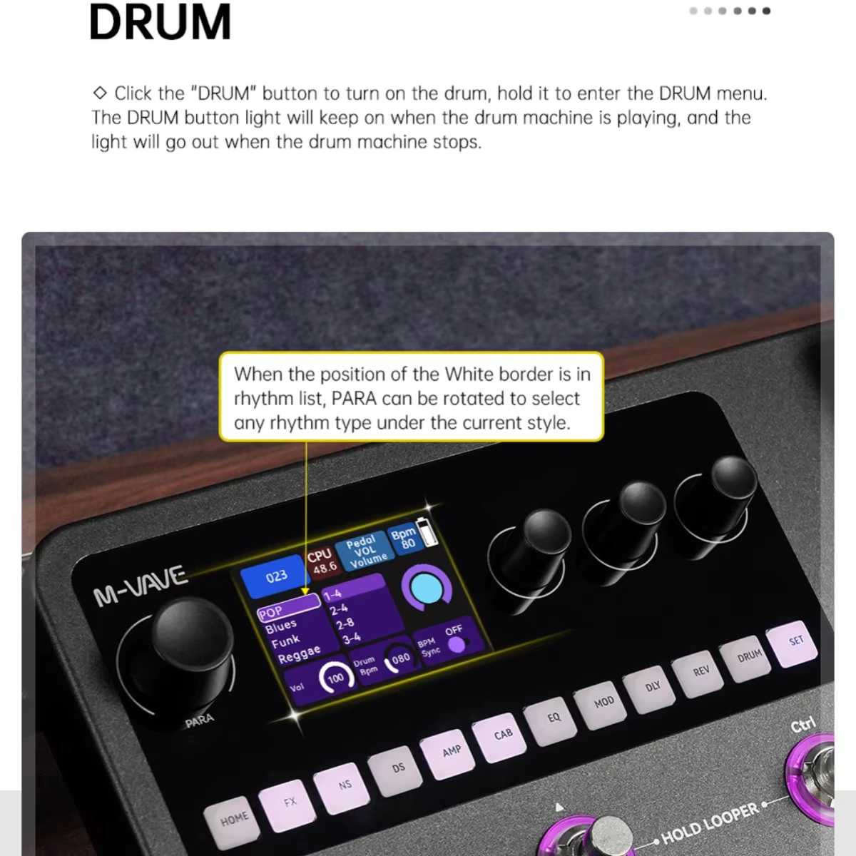 M-VAVE MK-20 Guitar and Bass M - Looper Pedal Guitar review and price