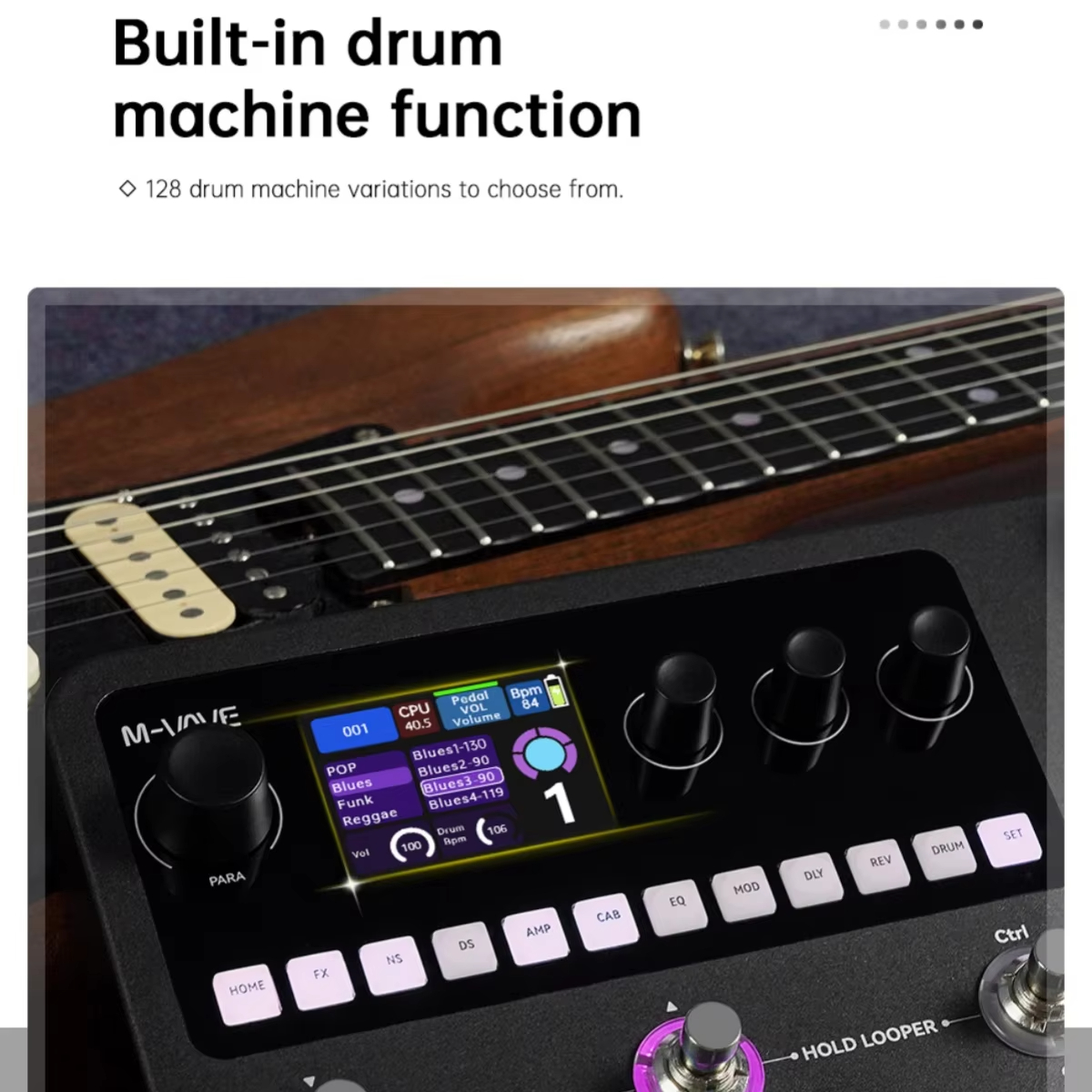 M-VAVE MK-20 Guitar and Bass M - Looper Pedal Guitar review and price