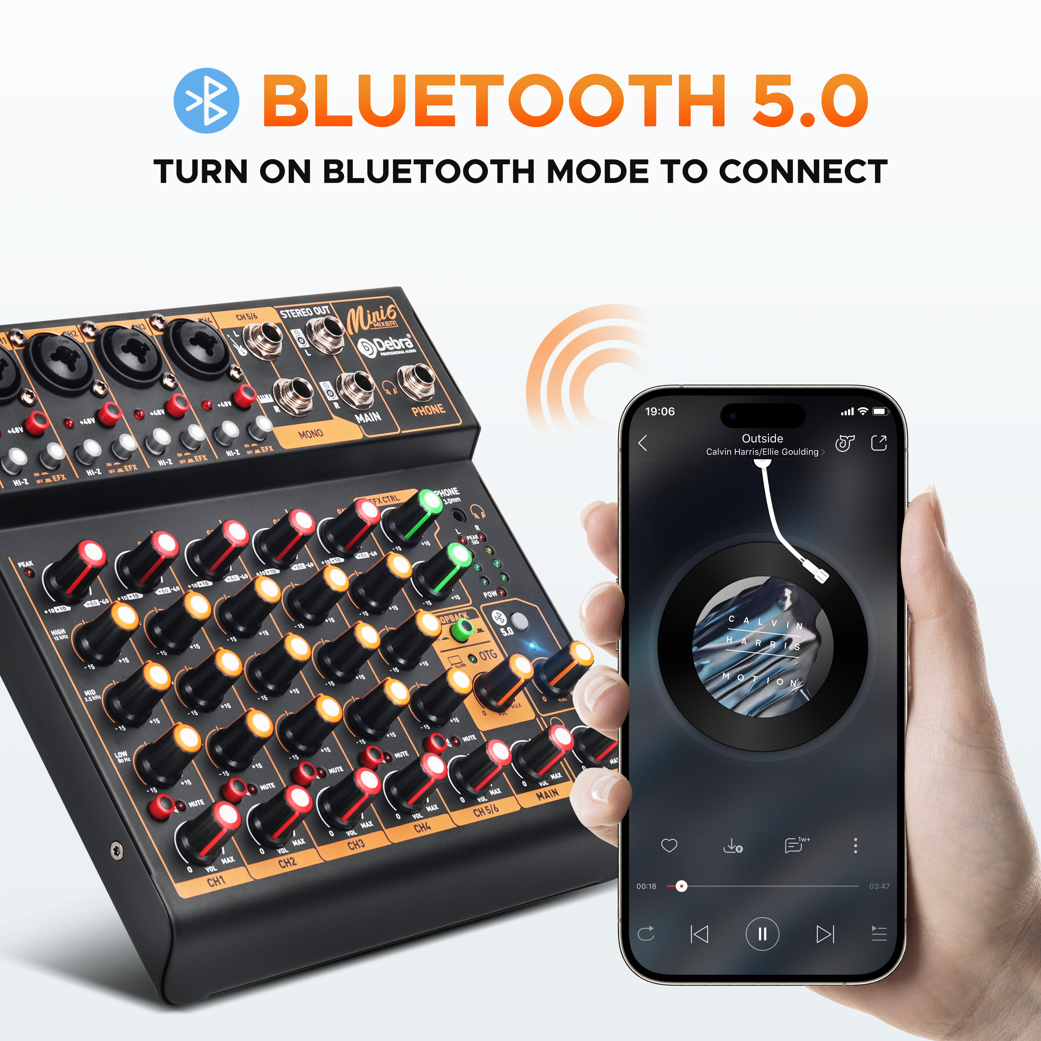 Mini6 6-Channel Audio Mixer, D - Audio Mixer 4 Channel review and price