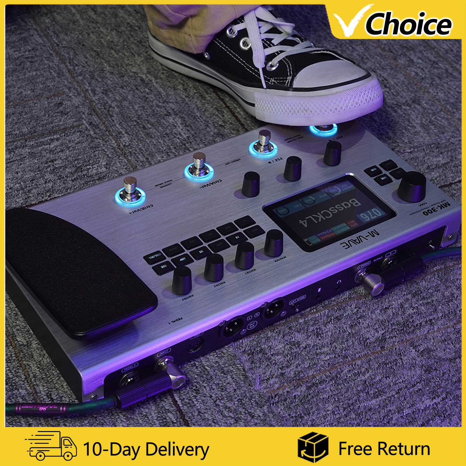 M-VAVE Guitar Multi-Effect Pro - Looper Pedal Guitar review and price