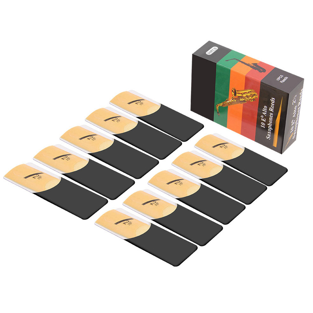 10 Pack Eb Alto Sax Reeds Alto - Saxophone Reed Pack review and price
