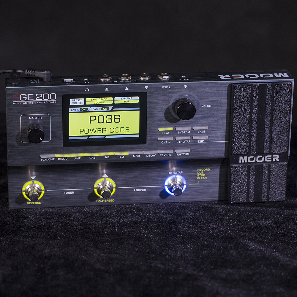 MOOER GE200 Guitar Amp Modelli - Looper Pedal Guitar review and price