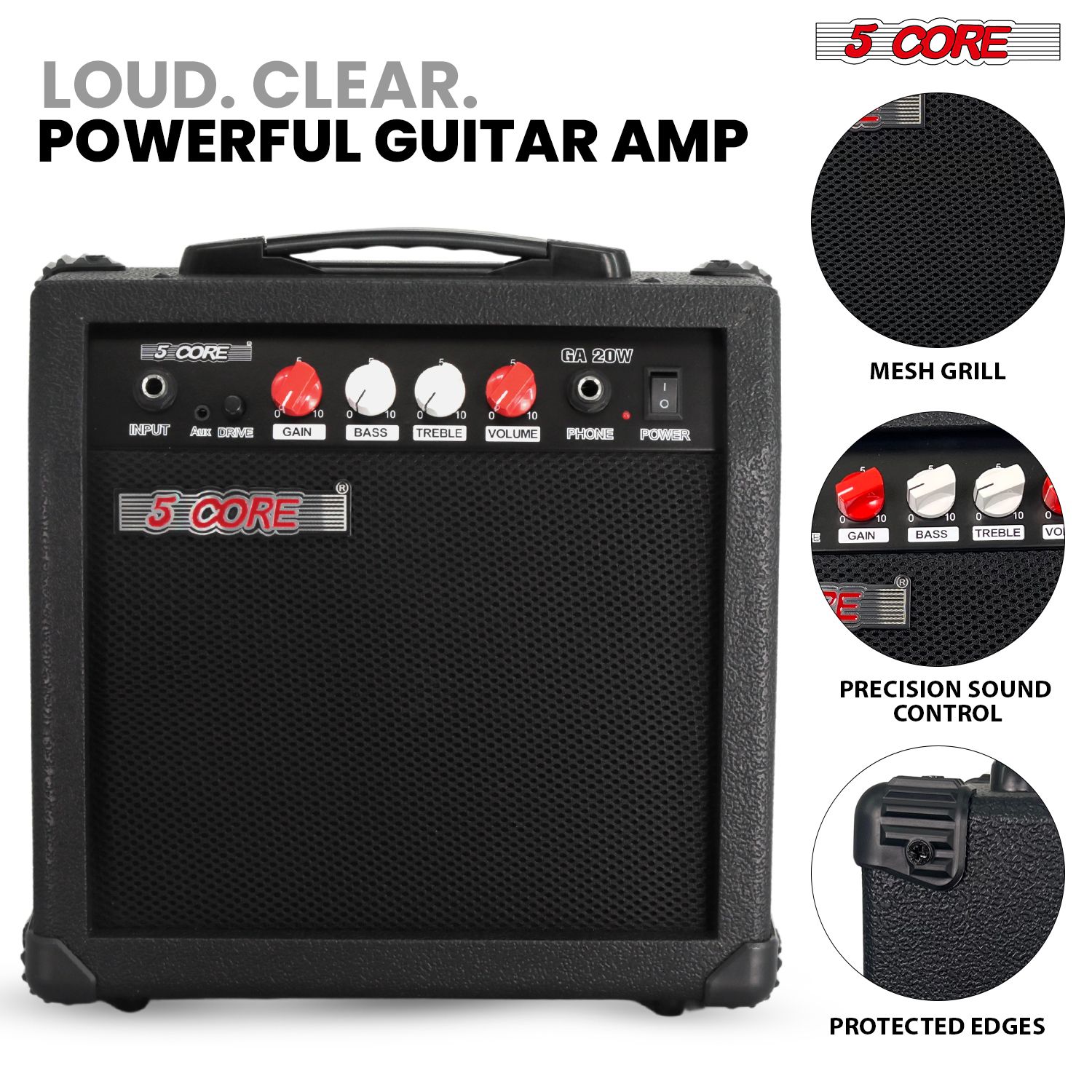 Guitar Amp 20W Electric Portab - Portable Amplifier Mini review and price