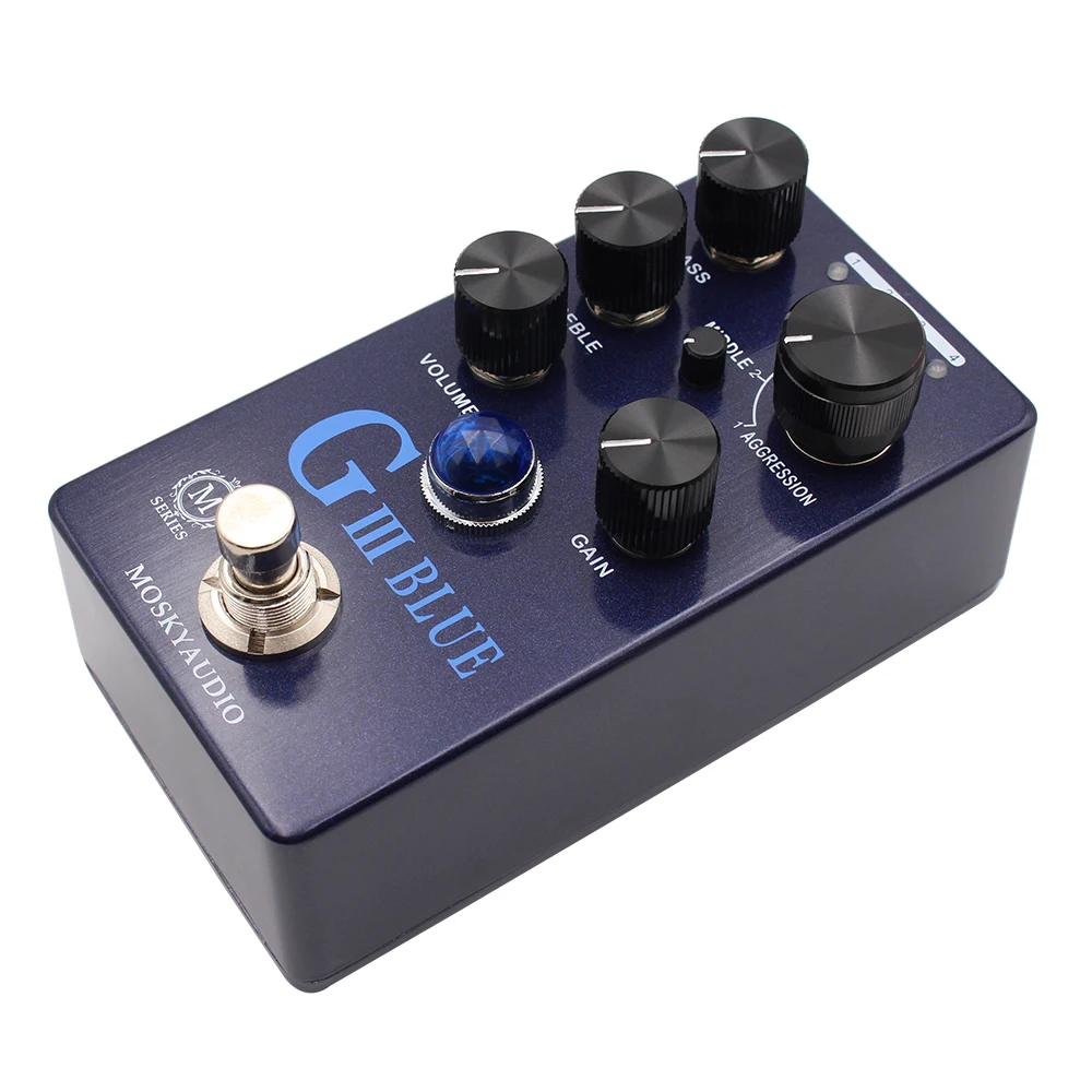 Mosky G III BLUE Overdrive Dis - Looper Pedal Guitar review and price