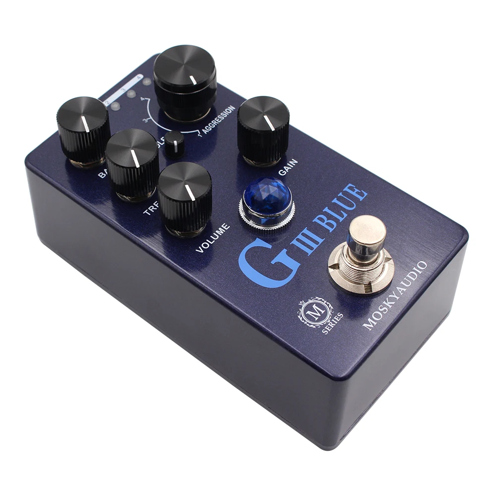 Mosky G III BLUE Overdrive Dis - Looper Pedal Guitar review and price