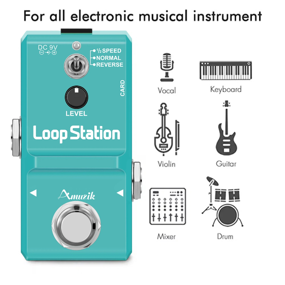 Amuzik Guitar Bass Keyboard Rh - Looper Pedal Guitar review and price