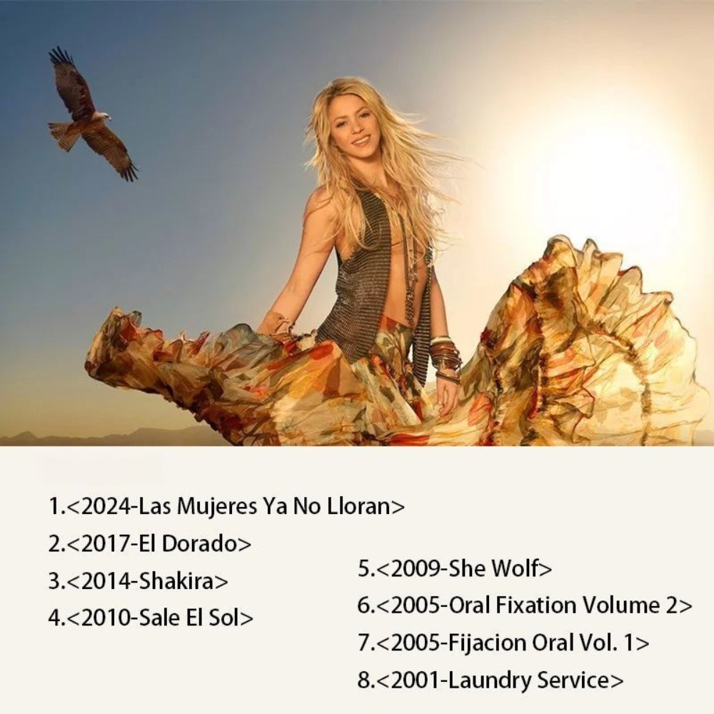 Shakira Music Album Collection - Audio Music New Song review and price