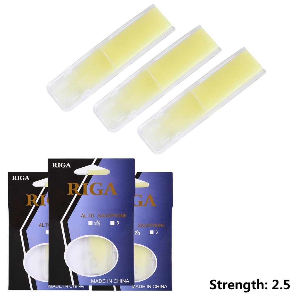 3Pcs/Pack Alto Saxophone Resin - Saxophone Reed Pack review and price