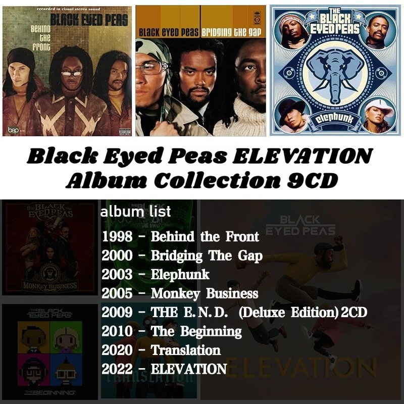 Black Eyed Peas Complete 9CD M - Audio Music Cd review and price