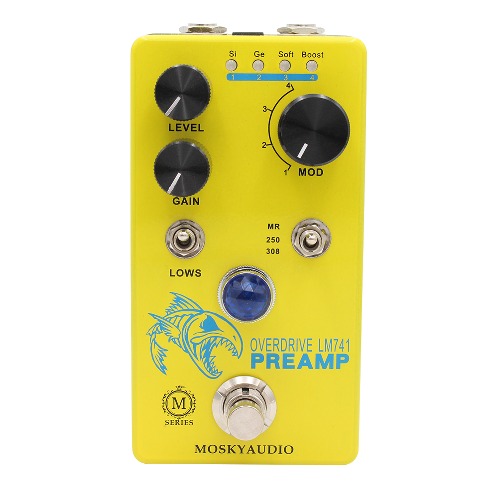MOSKY LM741 Preamp Guitar Peda - Looper Pedal Guitar review and price