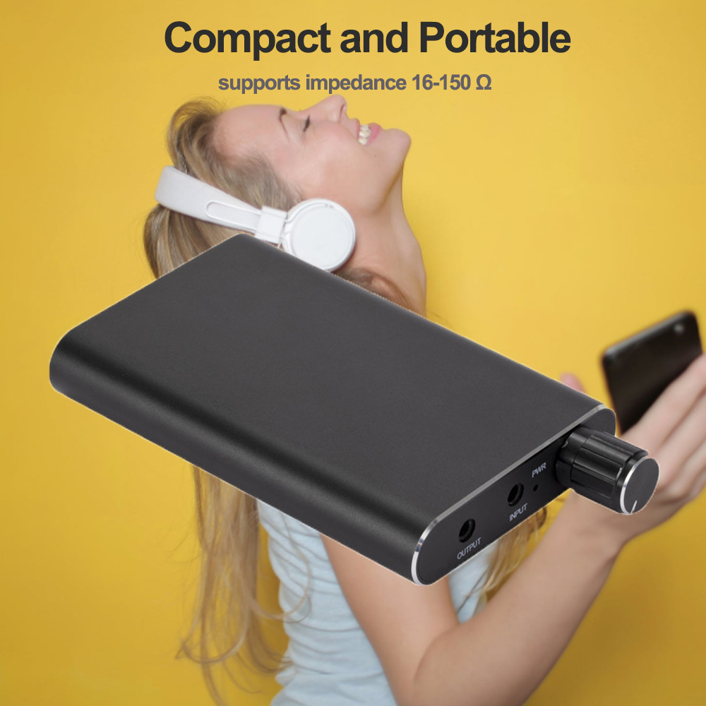 Rechargeable HiFi Headphone Am - Portable Amplifier Mini review and price