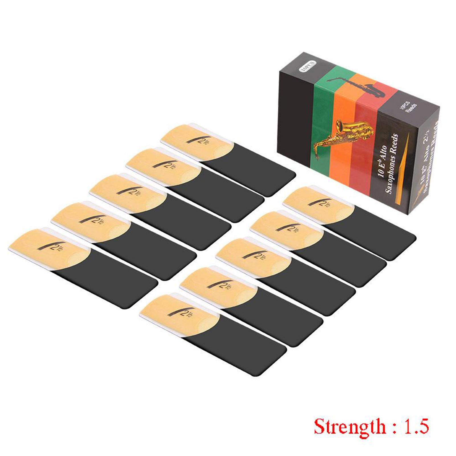 10pcs/pack Traditional Alto Sa - Saxophone Reed Pack review and price