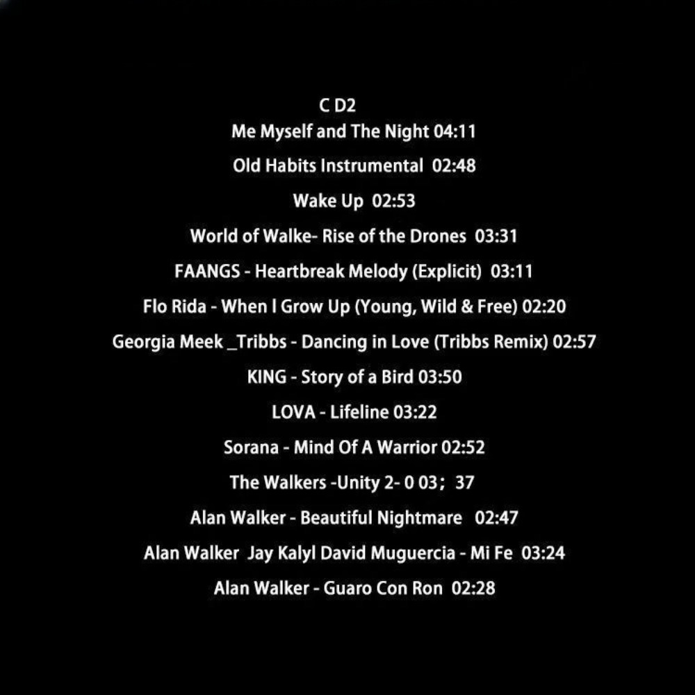 Alan Walker EDM Compilation CD - Audio Music Cd review and price