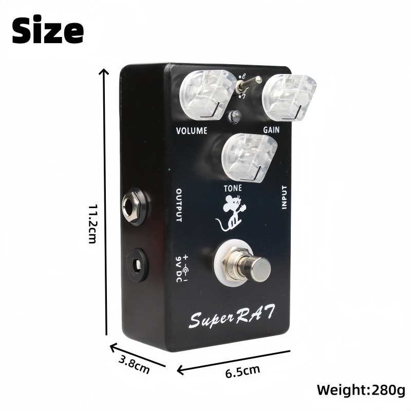 Mosky Super RAT Guitar Effect  - Looper Pedal Guitar review and price
