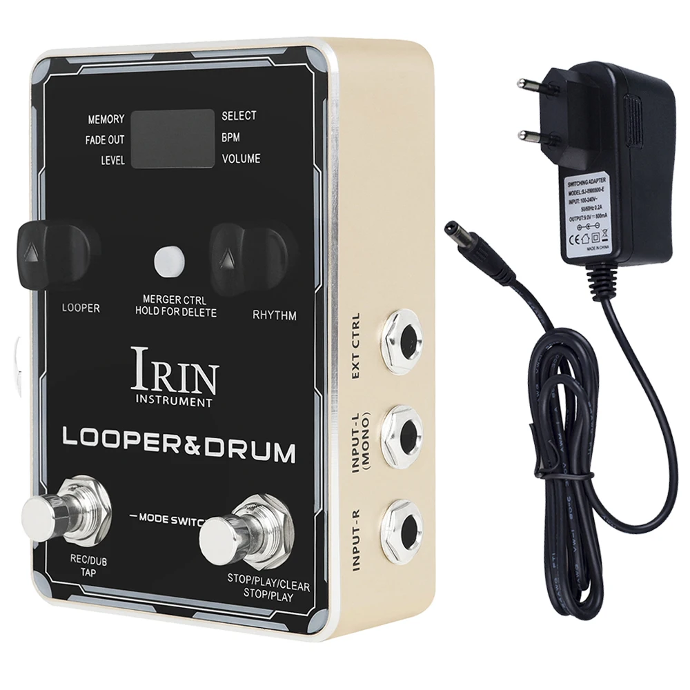 IRIN XS-04 Loop Recording Guit - Looper Pedal Guitar review and price