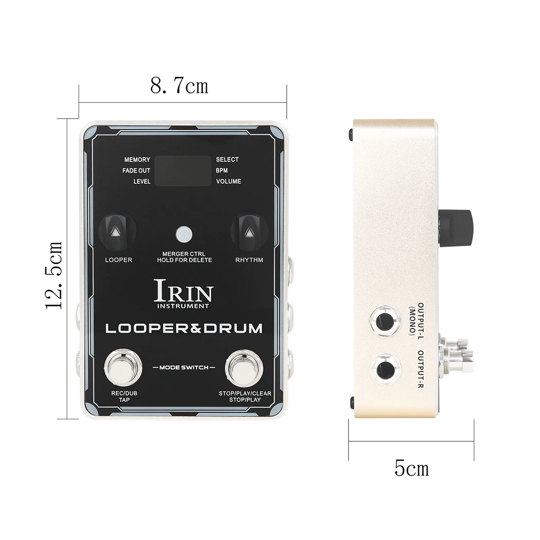 IRIN XS-04 Loop Recording Guit - Looper Pedal Guitar review and price
