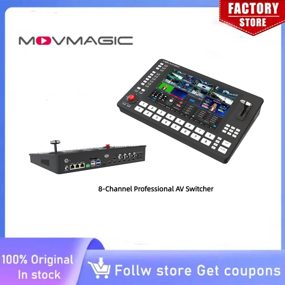 MOVMAGIC M8 4K  Professional 8 - Audio Mixer 4 Channel review and price