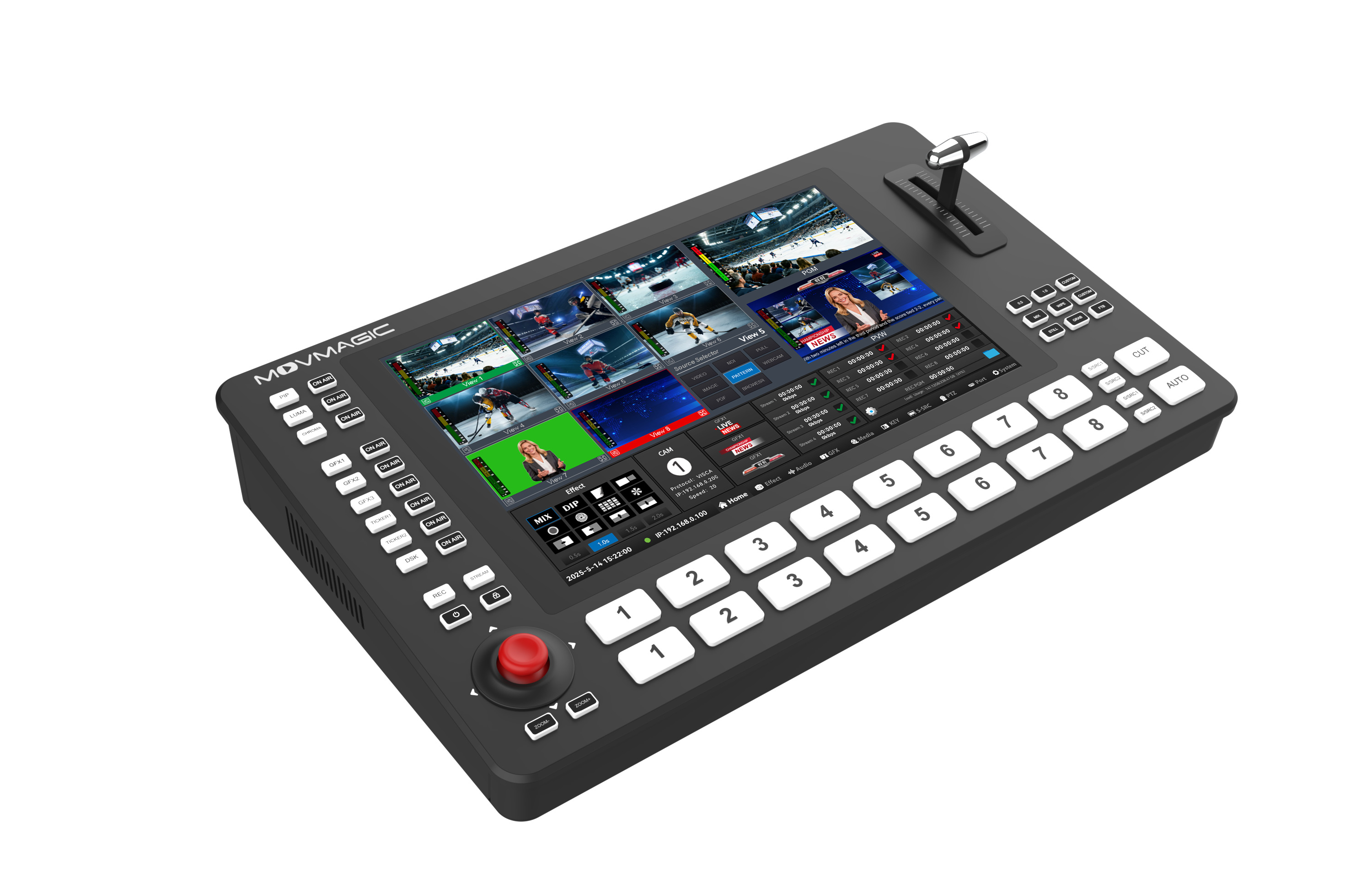 MOVMAGIC M8 4K  Professional 8 - Audio Mixer 4 Channel review and price