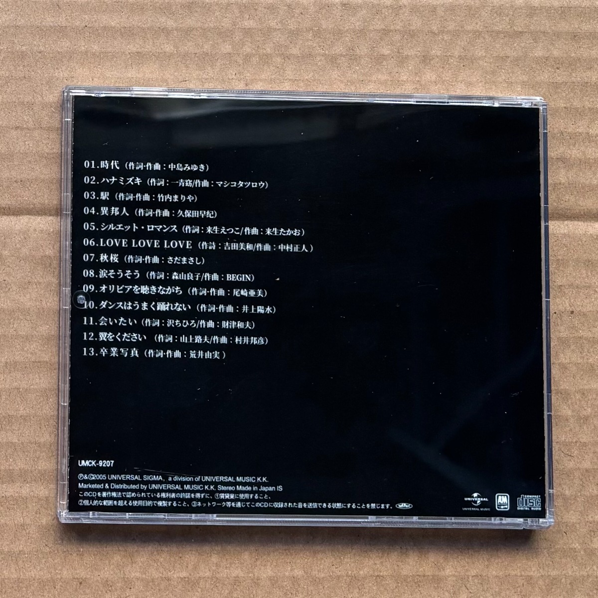 Hideaki Tokunaga VOCALIST Japa - Audio Music Cd review and price