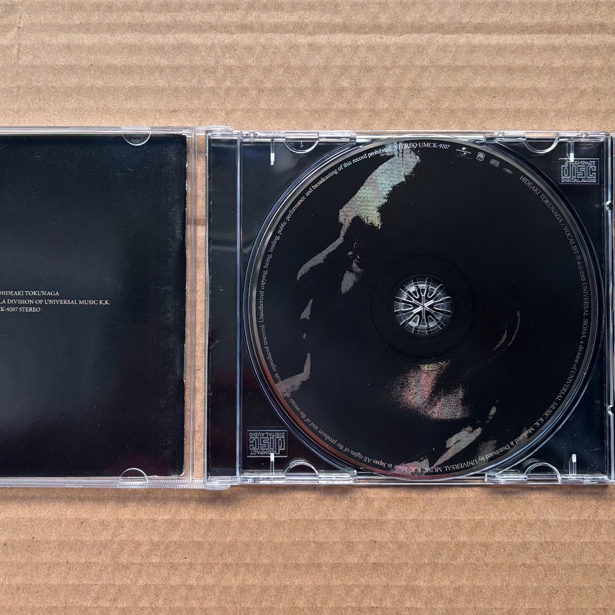 Hideaki Tokunaga VOCALIST Japa - Audio Music Cd review and price