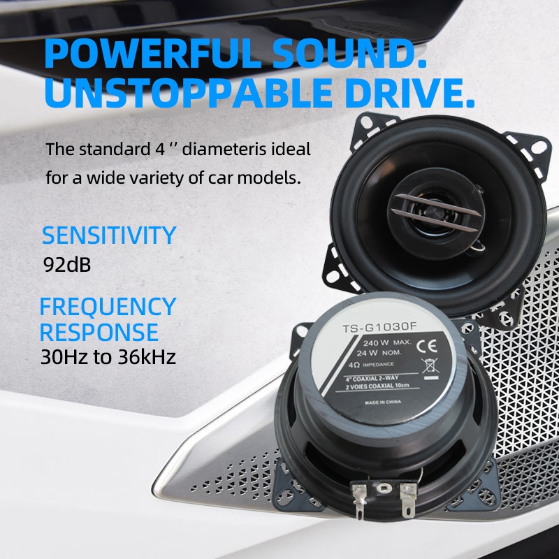 4 inch 240W Coaxial Audio Car  - Audio Universal Music review and price