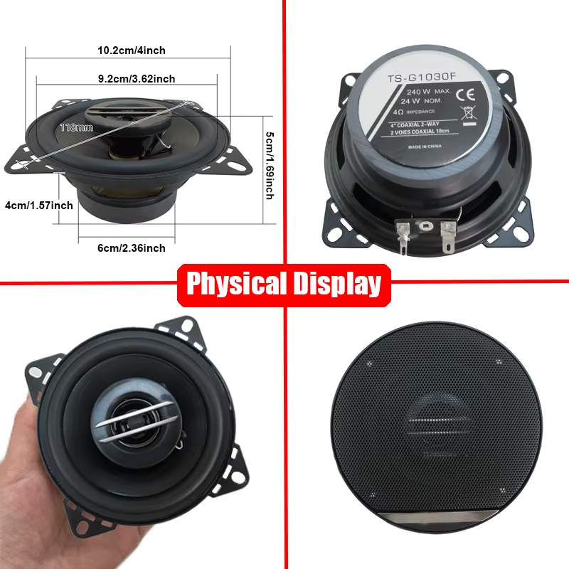 4 inch 240W Coaxial Audio Car  - Audio Universal Music review and price