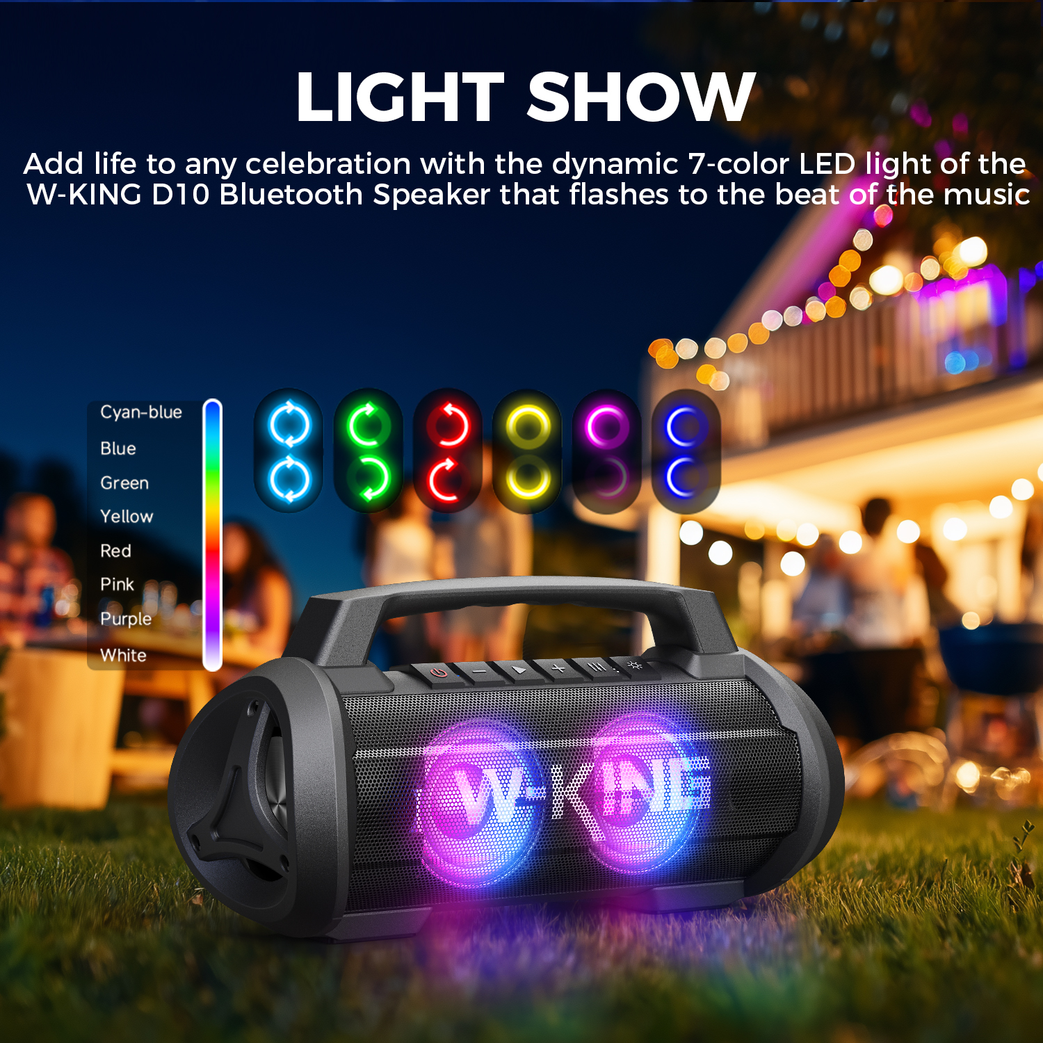W-KING D10MIC 70W RMS Bluetoot - Audio Music King review and price