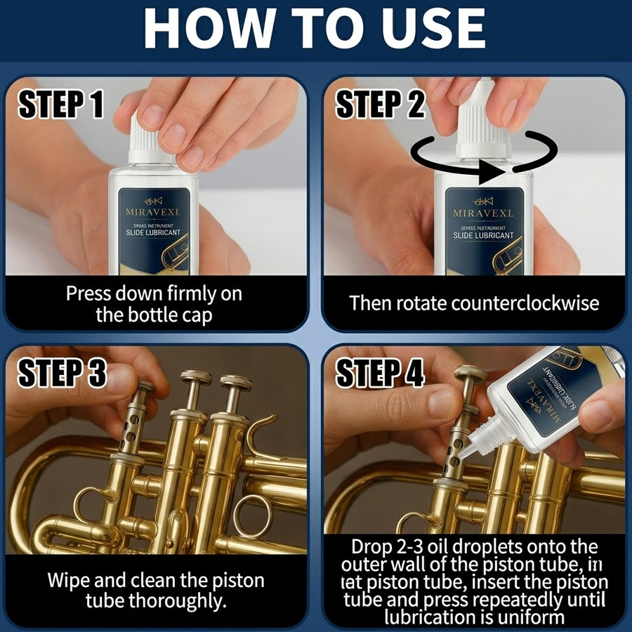 MIRAVEXL Professional Trumpet  - Trumpet Valve Oil review and price