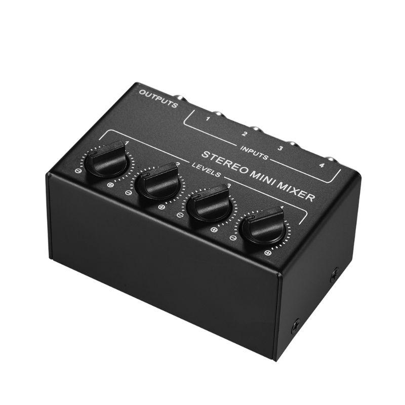  4-Channel Passive Mixer Small - Audio Mixer 4 Channel review and price