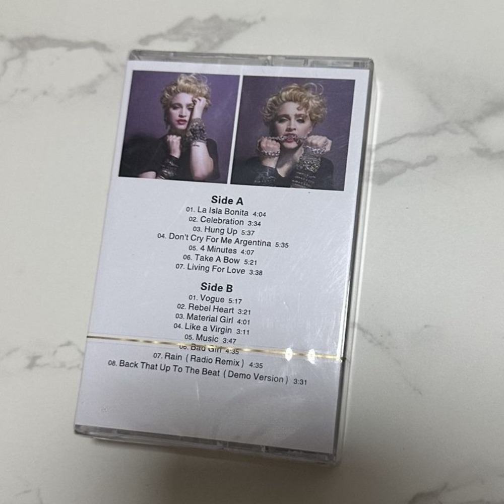 Madonna Retro Tape Cassette |  - Audio Music New Song review and price