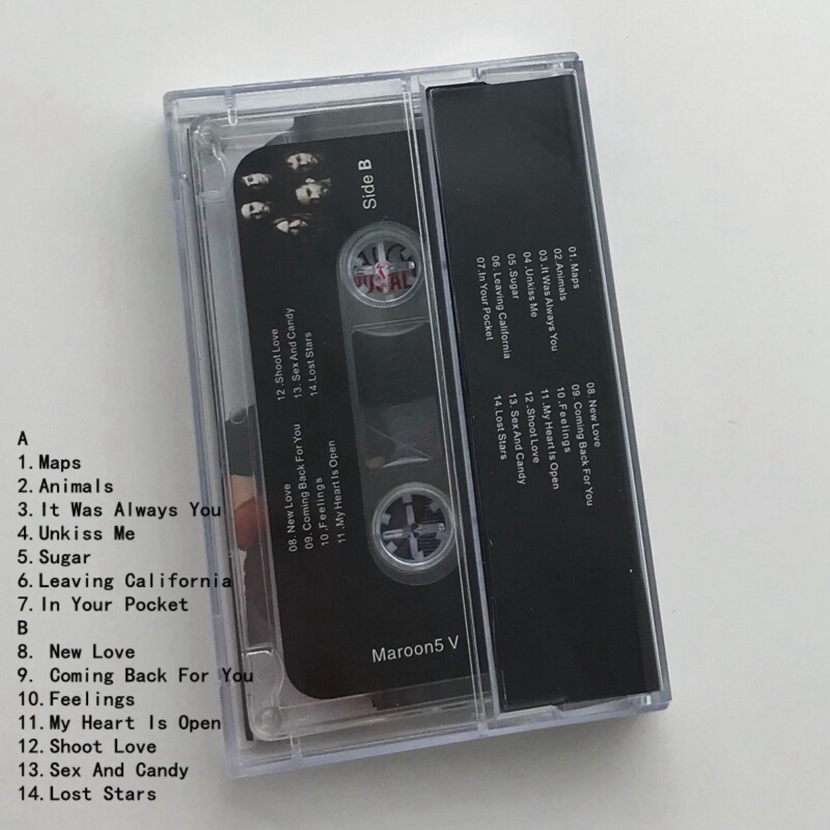 Maroon 5 V Cassette Tape Engli - Audio Music New Song review and price