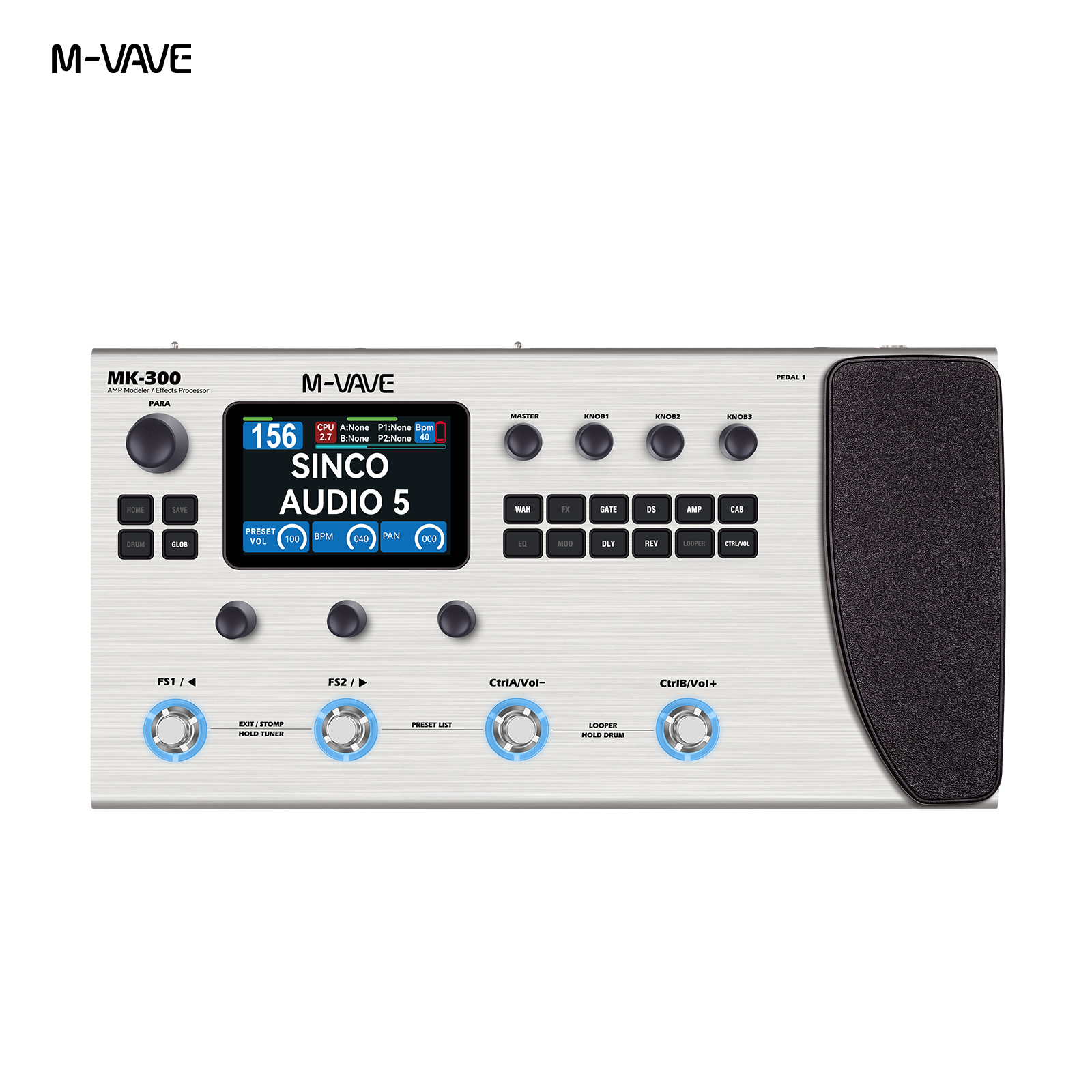 M-VAVE MK-300 Multi-Function G - Looper Pedal Guitar review and price