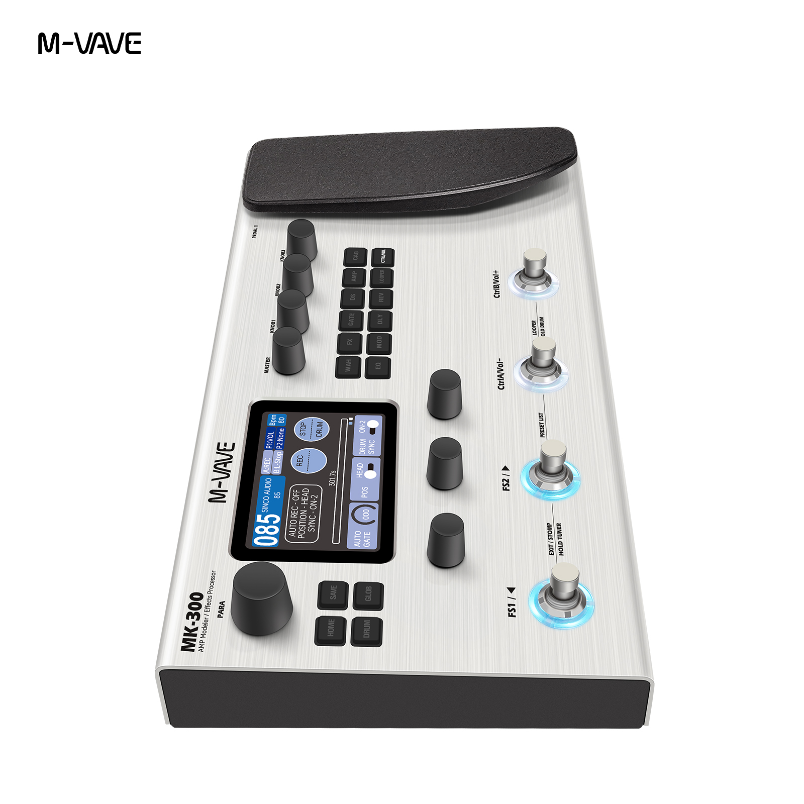 M-VAVE MK-300 Multi-Function G - Looper Pedal Guitar review and price